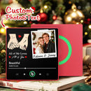 Fridgebeats Çerçeveli 4.0 Kişiye Özel Fotoğraf Magneti: Tüm Aşkınla Benimsin!