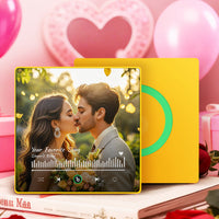 Refrigerator Beats Framed Musical Magnet – Personalized Refrigerator Magnet with Your Favorite Song