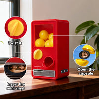 Personalized Musical Gachapon Surprise Box – Vintage Mini Jukebox