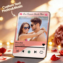 Personalized Valentine's Day Special Design Music Plaque