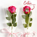 Custom Photo &amp; Text Rose (Multiple Colors Available) – Personalized Valentine's &amp; Mother's Day Gift