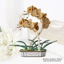 Hydrangea & Phalaenopsis 3D Wooden Puzzle – Handmade Everlasting Flower Gift