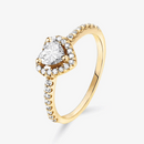 Eternal Heart Promise Ring – Symbol of Endless Love 925 Sterling Silver | Valentine's Day Gift