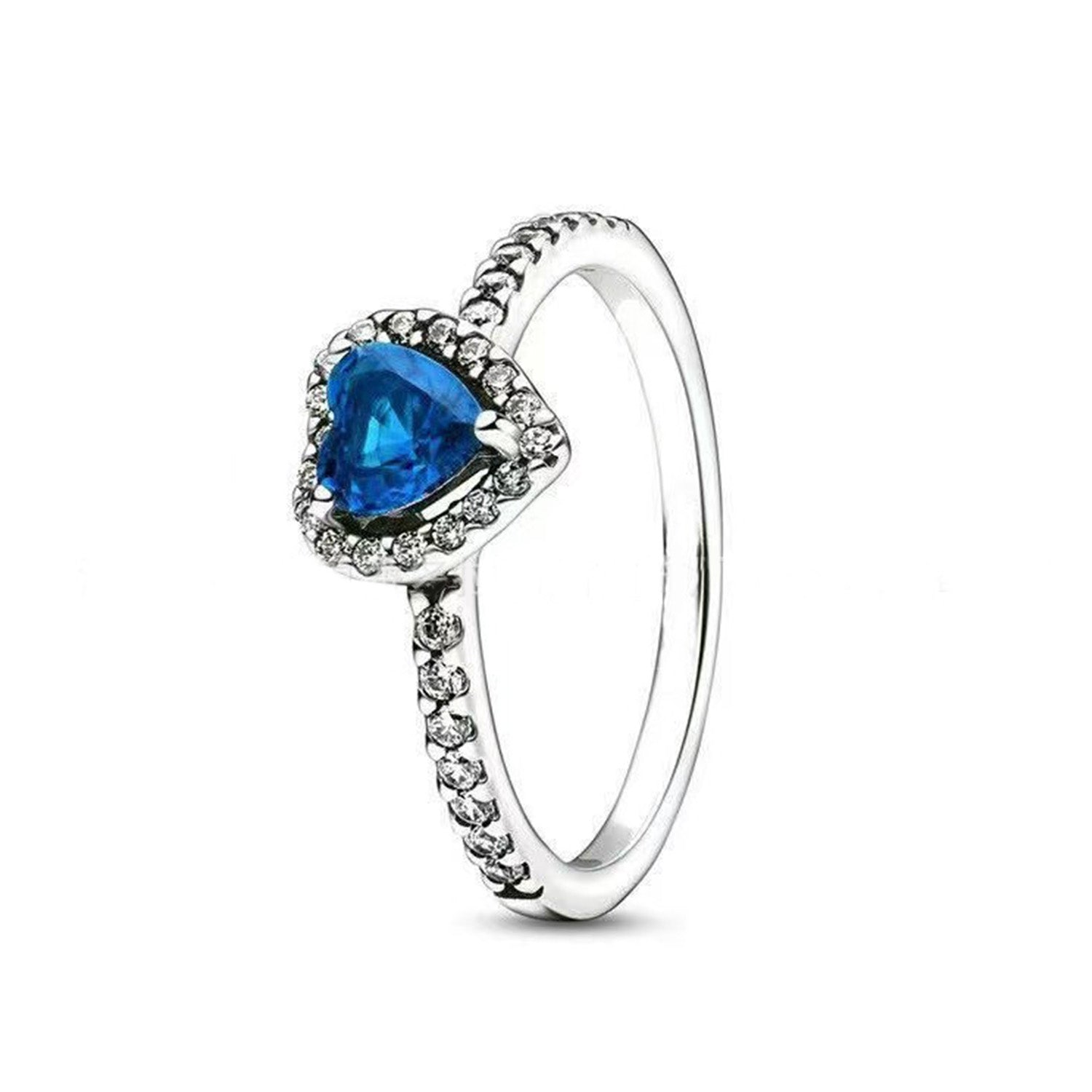 Eternal Heart Promise Ring – Symbol of Endless Love 925 Sterling Silver | Valentine's Day Gift