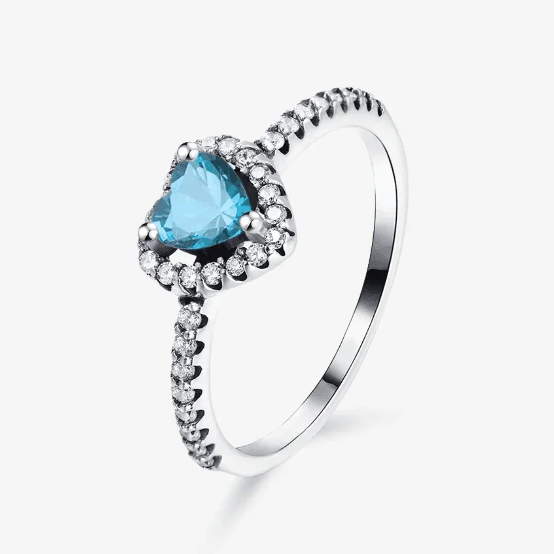 Eternal Heart Promise Ring – Symbol of Endless Love 925 Sterling Silver | Valentine's Day Gift