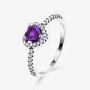 Eternal Heart Promise Ring – Symbol of Endless Love 925 Sterling Silver | Valentine's Day Gift