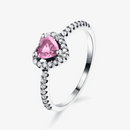 Eternal Heart Promise Ring – Symbol of Endless Love 925 Sterling Silver | Valentine's Day Gift