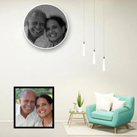 Kişiye Özel Fotoğraf İplik Sanatı Seti – DIY Portre Duvar Sanatı | Eşsiz El Yapımı Hediye