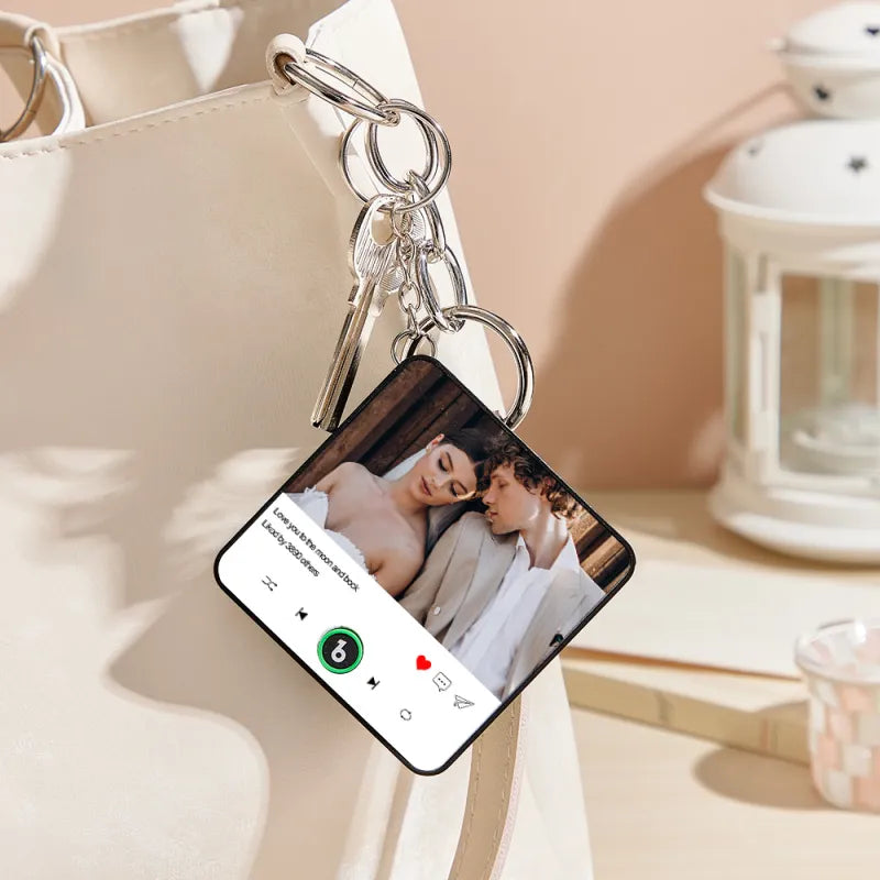 FridgeBeats Instagram Post Temalı | USB ile Şarkı Değiştirilebilir Mini Müzik Kutusu