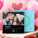 FridgeBeats Framed Musical Magnet – Personalized Refrigerator Gift Magnet with Photo