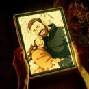 Kişiye Özel Gibli Tarzı Aynalı Gece Lambası