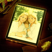 Kişiye Özel Gibli Tarzı Aynalı Gece Lambası