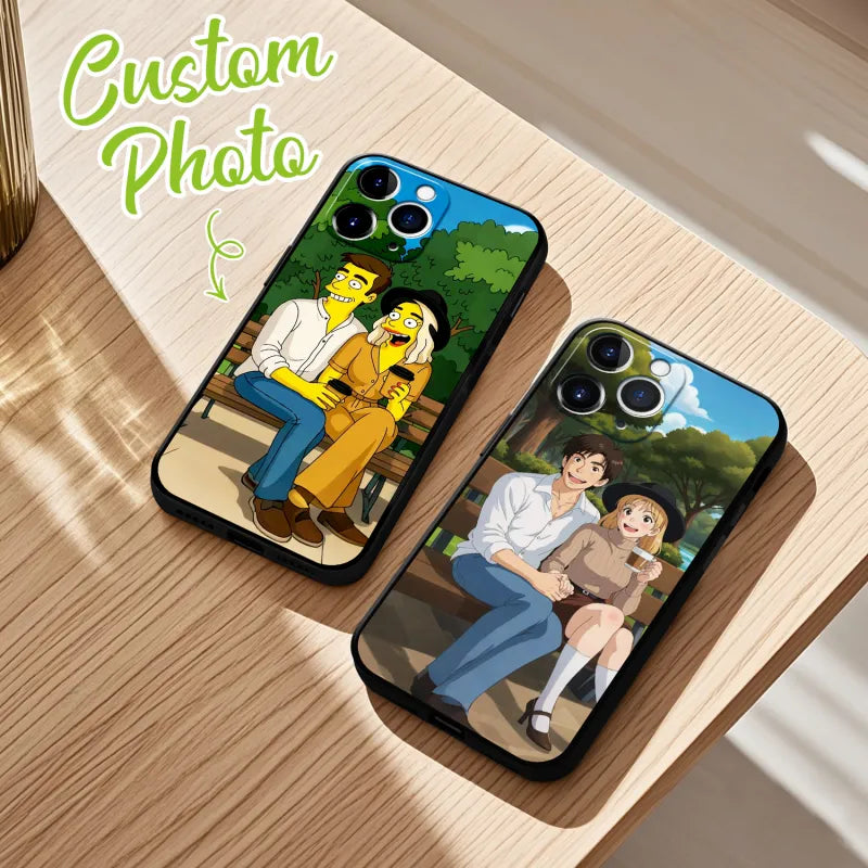 Personalized Anime Design iPhone Case – Turn Your Photo Into Anime! 
