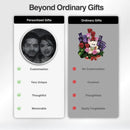 Kişiye Özel Fotoğraf İplik Sanatı Seti – DIY Portre Duvar Sanatı | Eşsiz El Yapımı Hediye