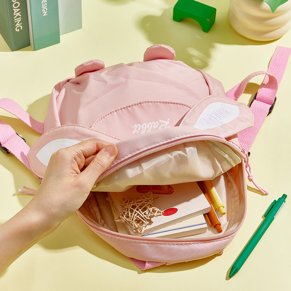 Personalized Name-Embroidered Mini Bunny Backpack – Kids' Gift