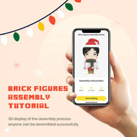 Custom Single Brick Figure – Full-Body Mini Character