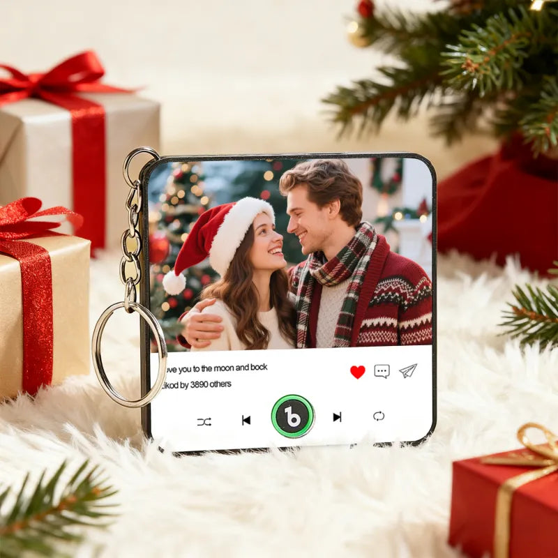 FridgeBeats Instagram Post Temalı | USB ile Şarkı Değiştirilebilir Mini Müzik Kutusu