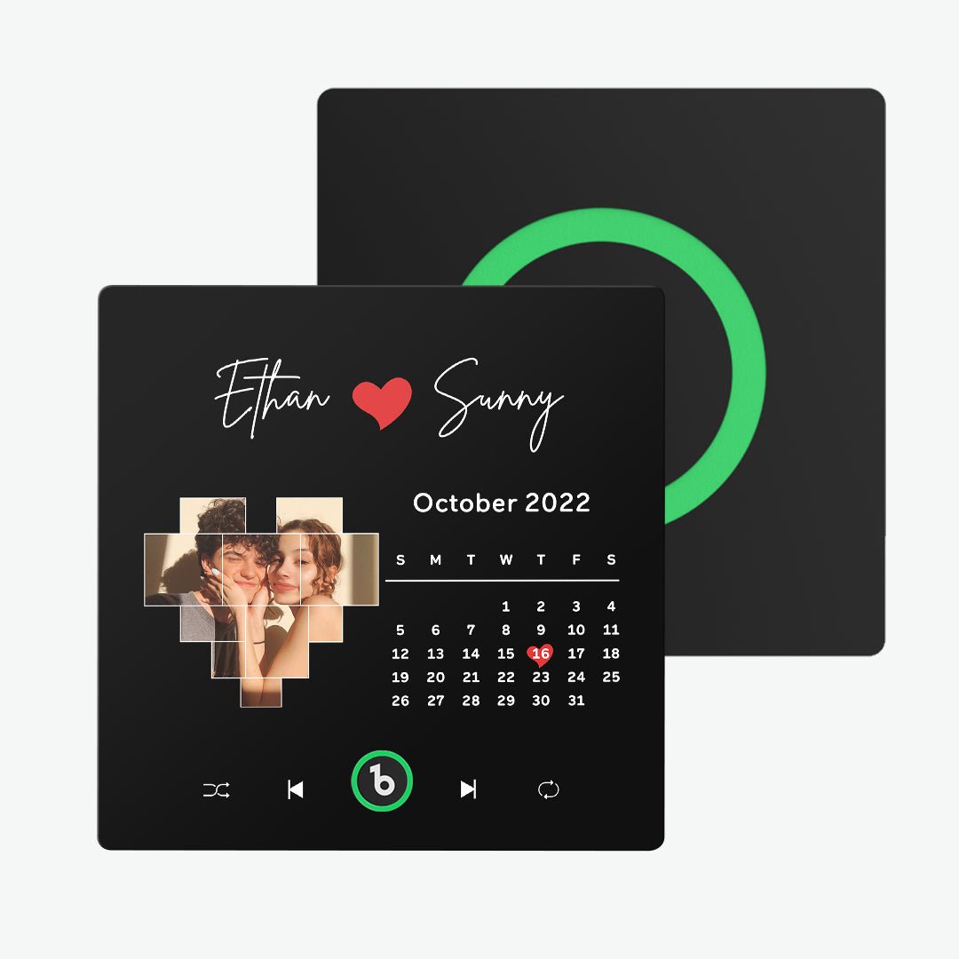 FridgeBeats Aşk - Kişiye Özel Müzikli Magnet