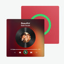 FridgeBeats Çerçevesiz - Kişiye Özel Müzikli Magnet - OnlineBazaar