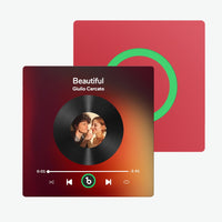 FridgeBeats Çerçevesiz - Kişiye Özel Müzikli Magnet - OnlineBazaar