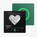 FridgeBeats Çerçevesiz - Kişiye Özel Müzikli Magnet - OnlineBazaar