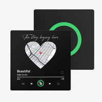 FridgeBeats Çerçevesiz - Kişiye Özel Müzikli Magnet - OnlineBazaar