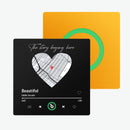 FridgeBeats Çerçevesiz - Kişiye Özel Müzikli Magnet - OnlineBazaar