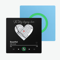 FridgeBeats Çerçevesiz - Kişiye Özel Müzikli Magnet - OnlineBazaar