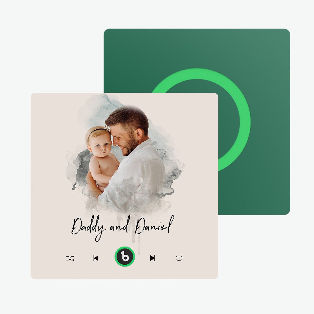 FridgeBeats Çerçevesiz - Kişiye Özel Müzikli Magnet - OnlineBazaar