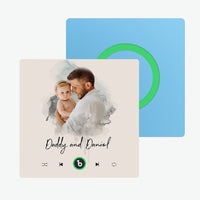 FridgeBeats Çerçevesiz - Kişiye Özel Müzikli Magnet - OnlineBazaar