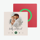 FridgeBeats Çerçevesiz - Kişiye Özel Müzikli Magnet - OnlineBazaar