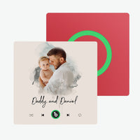 FridgeBeats Çerçevesiz - Kişiye Özel Müzikli Magnet - OnlineBazaar