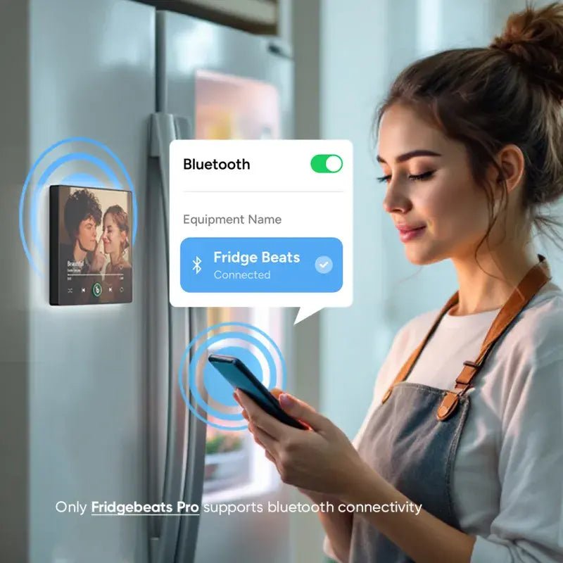 FridgeBeats Çerçevesiz - Kişiye Özel Müzikli Magnet - OnlineBazaar