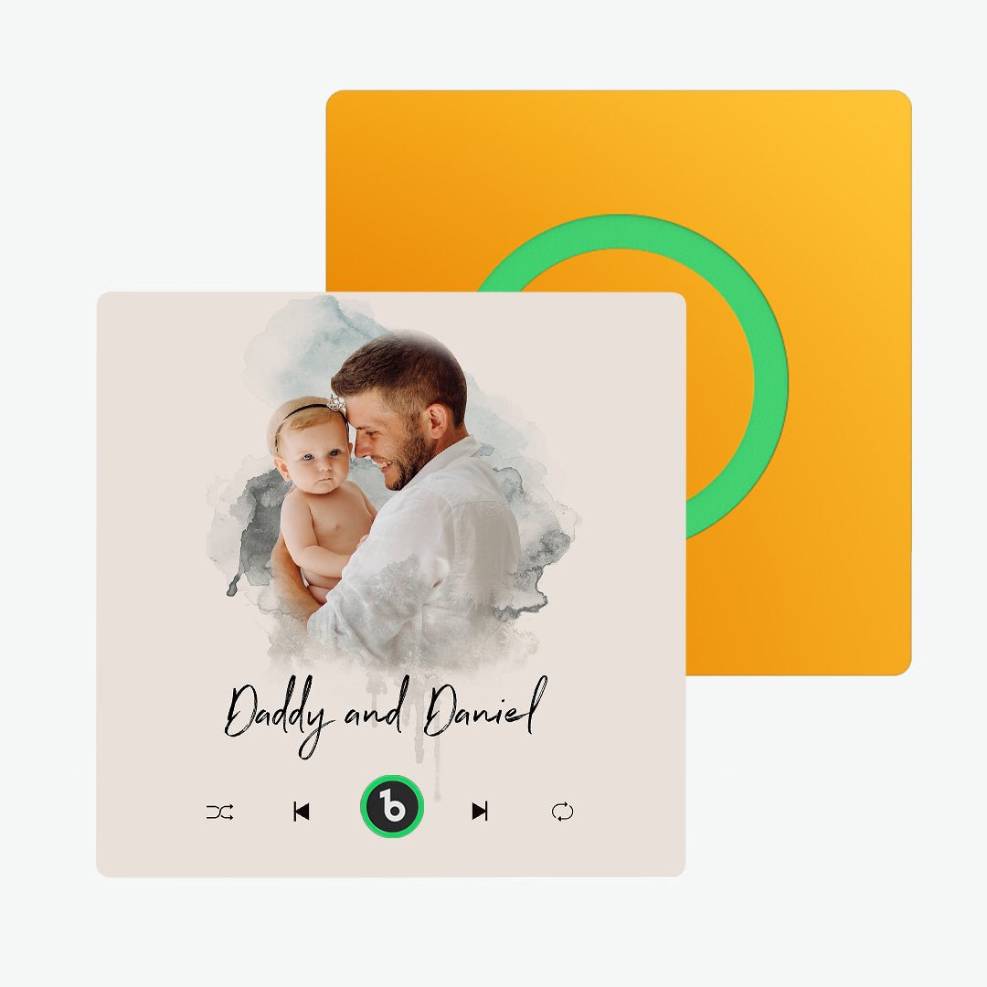 FridgeBeats Çerçevesiz - Kişiye Özel Müzikli Magnet - OnlineBazaar