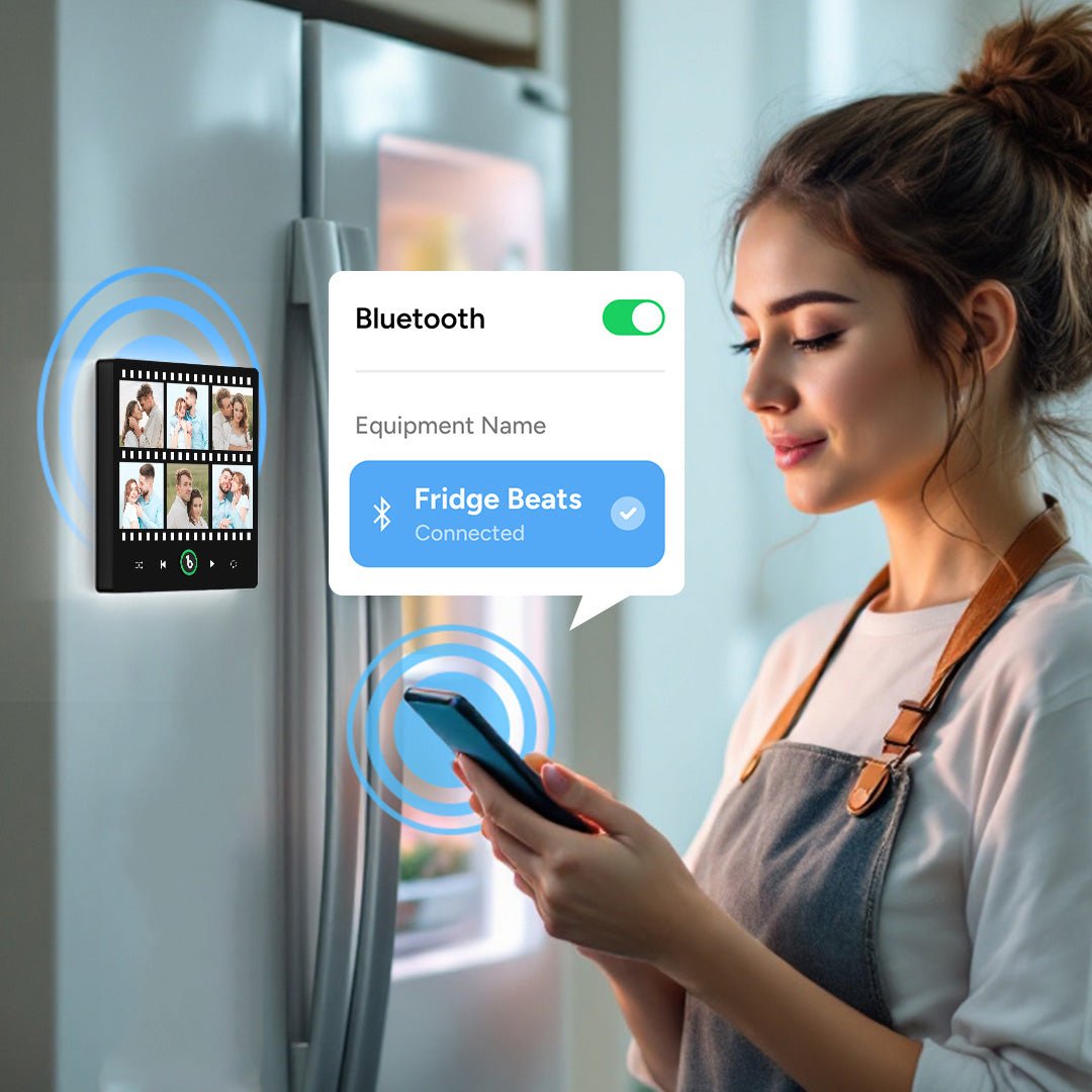 FridgeBeats F6 - Kişiye Özel Müzikli Magnet - OnlineBazaar