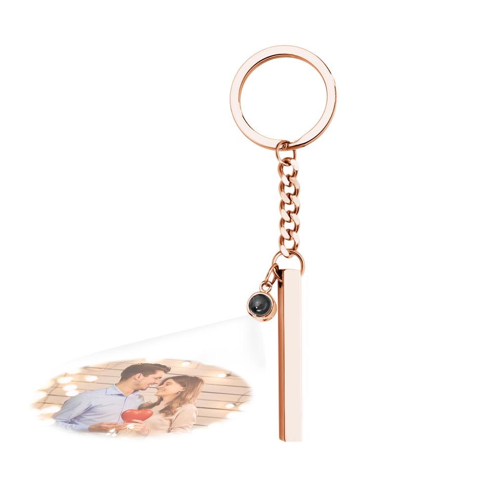 Kişiselleştirilmiş Fotoğraf Projeksiyonlu Anahtarlık - Ona Özel Hediye - OnlineBazaar