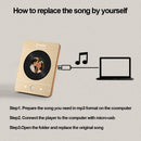 Kişiselleştirilmiş Fotoğraflı Ahşap Müzik Çalar - Çiftler İçin Düğün ve Yıldönümü Hediyesi - OnlineBazaar