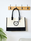 Personalized Canvas Tote Bag with Name - OnlineBazaar