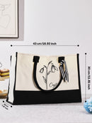 Personalized Canvas Tote Bag with Name - OnlineBazaar