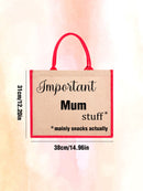 Personalized Engraved Jute Bag – The Perfect Gift for Moms - OnlineBazaar