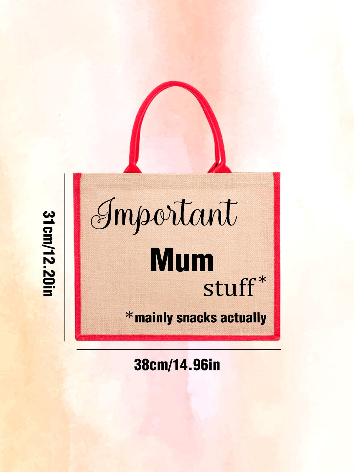 Personalized Engraved Jute Bag – The Perfect Gift for Moms - OnlineBazaar