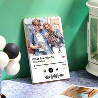 Personalized Music Code Building Block Photo – Lego-Style Custom Keepsake - OnlineBazaar