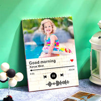 Personalized Music Code Building Block Photo – Lego-Style Custom Keepsake - OnlineBazaar