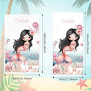 Kişiselleştirilmiş Sevimli Deniz Kızı Plaj Havlusu - İsimli - Plaj Tatili Aksesuarı - Kız Çocuklarına Özel Hediye - OnlineBazaar