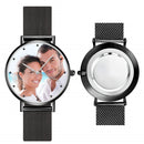 Kişiye Özel Fotoğraflı Unisex Metal Kordon Saat – 36mm / 40mm Seçenekli Gravürlü Model - OnlineBazaar