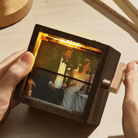 Özel Fotoğraf Flipbook Çerçeve Animasyon Makinesi El Kranklı Flipbook Kutusu Fotoğraf Albümü Işıklı - OnlineBazaar