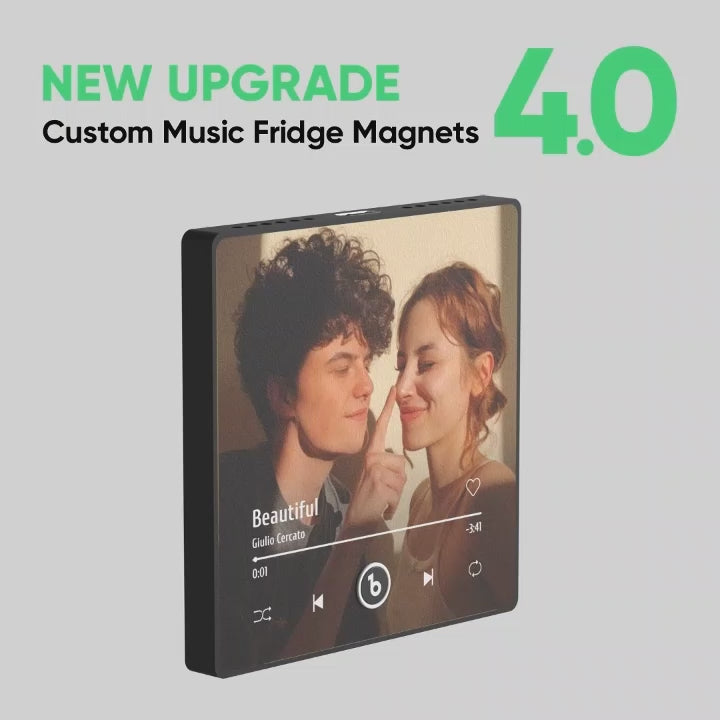 FridgeBeats Unframed - Nostalgia Postage Stamp Portrait Music Magnet