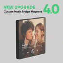 FridgeBeats Unframed - Nostalgia Postage Stamp Portrait Music Magnet